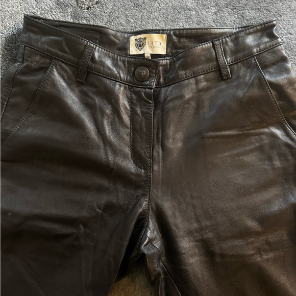 LITA by Ciara Leather Pants - Picture 2 of 6
